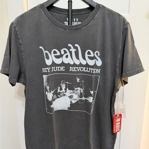 Lucky Brand Beatles Graphic Tee - Dark Gray. Great for Concerts!